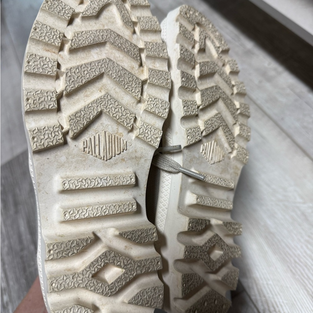 Palladium High-Top Sneakers - Ecru - Picture 4 of 5